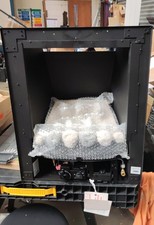 FOCAL POINT LULWORTH CHROME MULTI FLUE GAS FIRE (195)