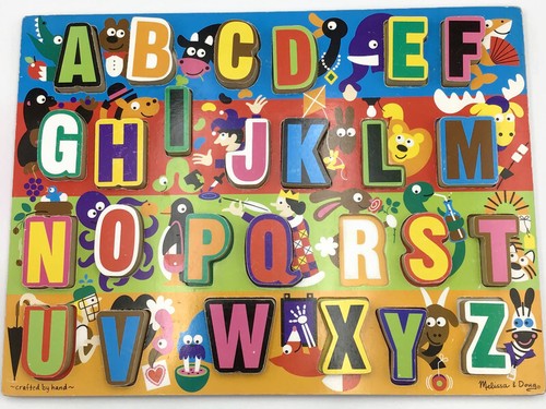 Melissa doug jumbo alphabet - jumbo,