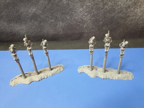 Impaled skeletons fantasy - -,