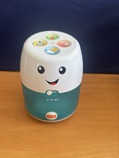 Fisher-Price Light-Up Interactive Laugh and Learn Babble and Wobble Hub