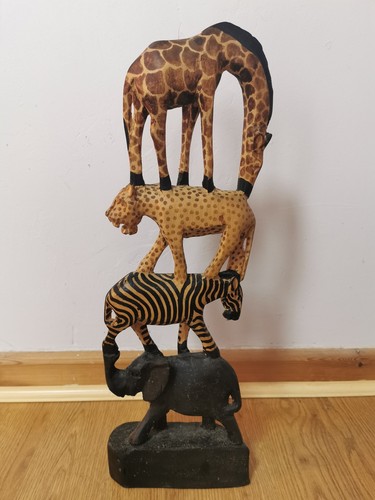 Kenyan hand carved - carved, stack