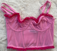 primark pink corset underwired