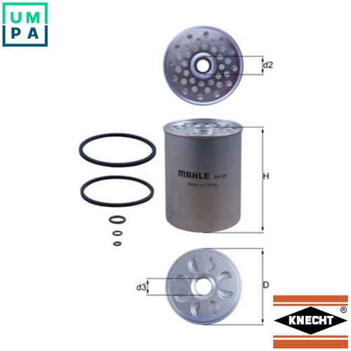 Fuel filter 24d - 24d, 4da