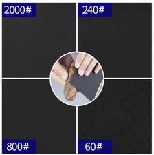 WET AND DRY SANDPAPER Sand Paper 60 - 2000 GRIT Silicon Carbide 140mm x 210mm