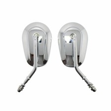 CHROME TEARDROP REARVIEW