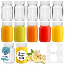 Heftman small glass bottles - heftman,