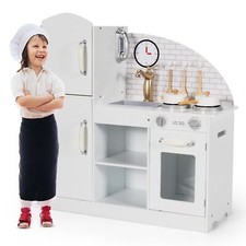 Kids Wooden Kitchen Playset