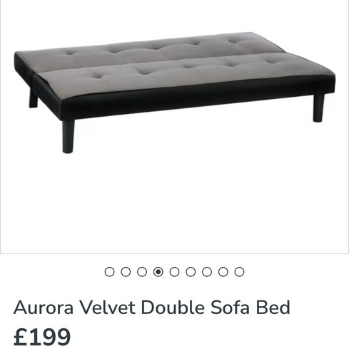 Aurora velvet grey - aurora, double