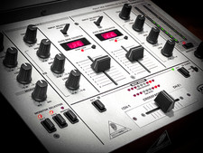 Behringer DJX400 🌈RaRe🌈 Vintage 2-Channel DJ Pro Mixer