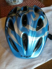 Cycle Helmet Unisex 52-57cm Met. Blue