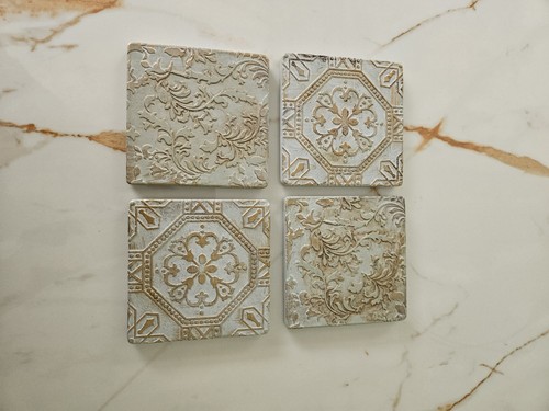 Coasters handmade tile - handmade, x