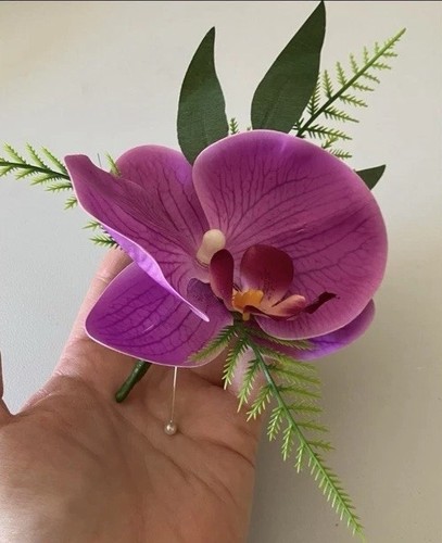 Cerise pink orchid - cerise,