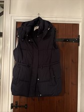 Ladies Navy Joules Gilet Size