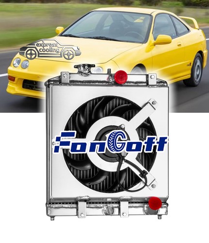 Row radiator shroud fan fit - radiator,