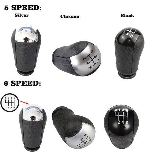 Manual gear stick shift knob - manual,