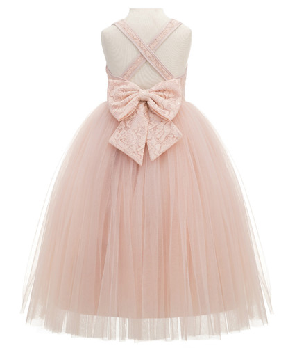 Lace flower girl - flower, dress