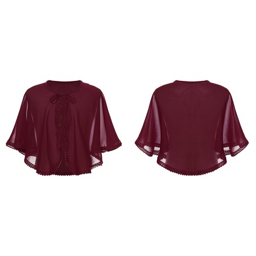 Kids girls chiffon cardigan - girls,