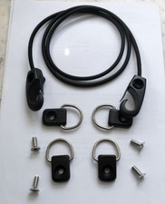 Dual-End Flat Hook Elastic Rope for Kayak Canoe Sea Kayak Towing