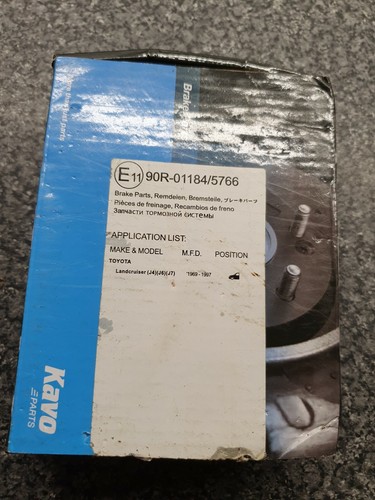 New toyota hilux brake pads - ,