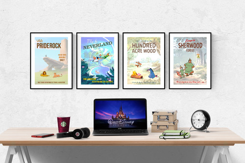 Disney cartoon film - cartoon, travel