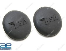 2x Gas Tank Top Rubber Plug Cap + BSA Logo For BSA Goldstar A10 A7 A50 A65 GEc