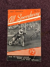 Speedway book Eric Linden's