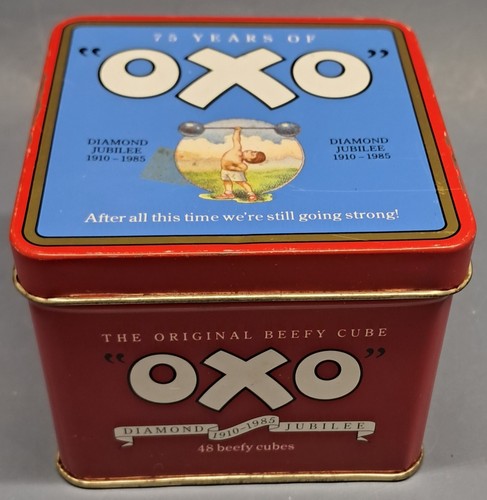 Oxo collectable tin from - oxo, the