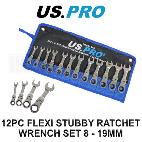 Pro 12pc metric stubby - pro,