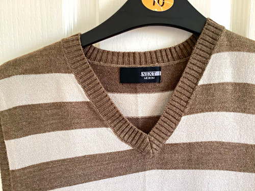 Next men striped - striped, v-neck