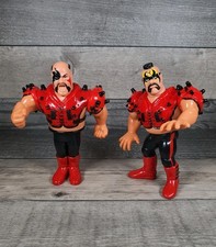Warrior Hawk & Animal 90's Wrestling Figures WWF WWE Legion Of Doom Titan 4.5"