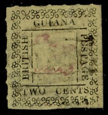 BRITISH GUIANA QV SG121d, 2c