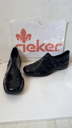 Rieker leather shoes size 8 - rieker,
