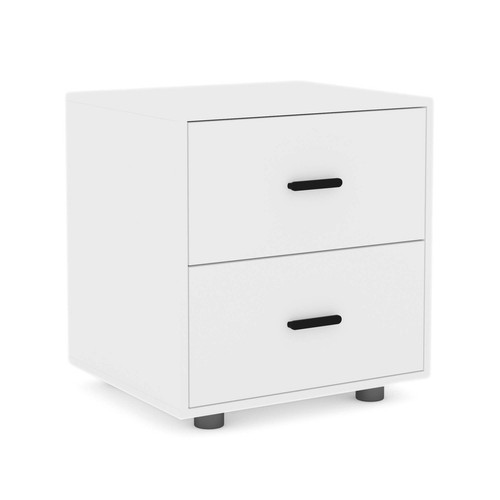 Modern wooden bedside - wooden, table
