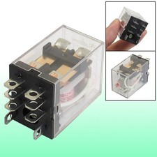 AC 220V/240V Coil PCB DPDT Red