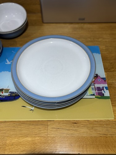 Denby colonial blue dinner - denby,