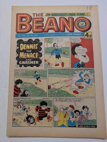Beano comic 1794 december - beano,