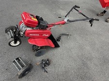 Honda tiller/rotivator FJ500 complete with ptional tynes for lawn scarifying