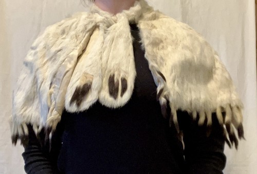 Vintage white ermine set - ermine, 4