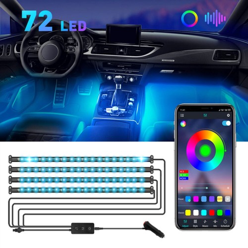 Rgb led lights car - led, interior