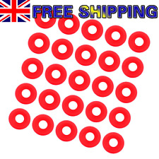 25X Red Silicone Grolsch Gaskets For Swing Flip Top Bottle Home Brew Beer  GH