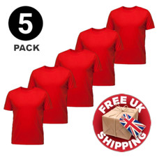 5 PACK Men's T-Shirt Heavy