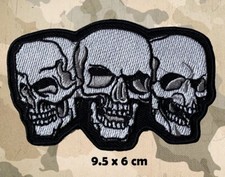 Trio Skull Biker Motorcycles