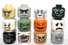 Lego 12 Minifigure Head