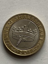 2016 Shakespeare Histories £2 Two Pound coin Circulated