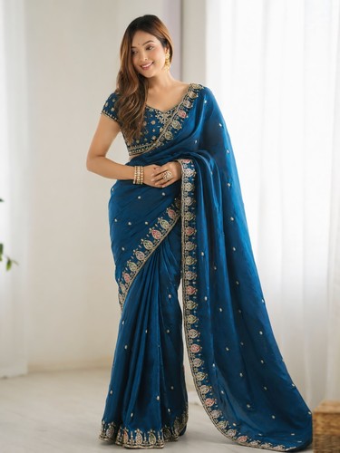 Designer saree ethnic party - designer,