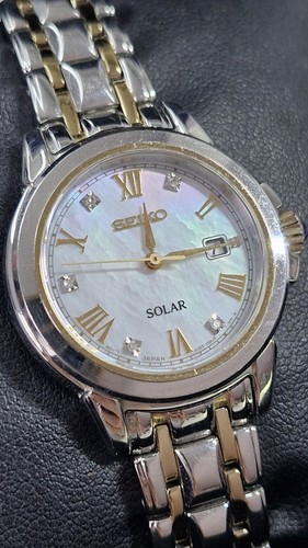 Seiko women mother pearl - of,