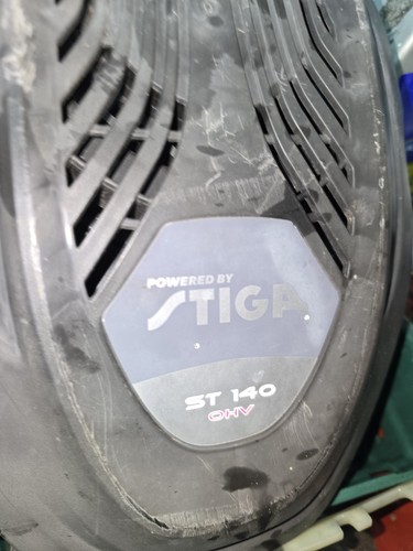 Stiga st140 running lawn mower - running,