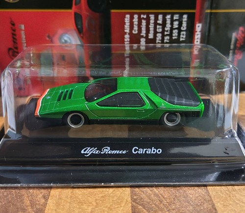 Kyosho alfa romeo carabo - 1/64,