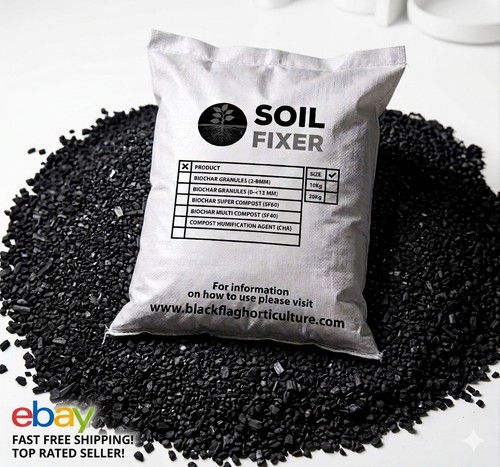 Soilfixer biochar granules - biochar,