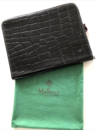 Mulberry folio dark - a4, in